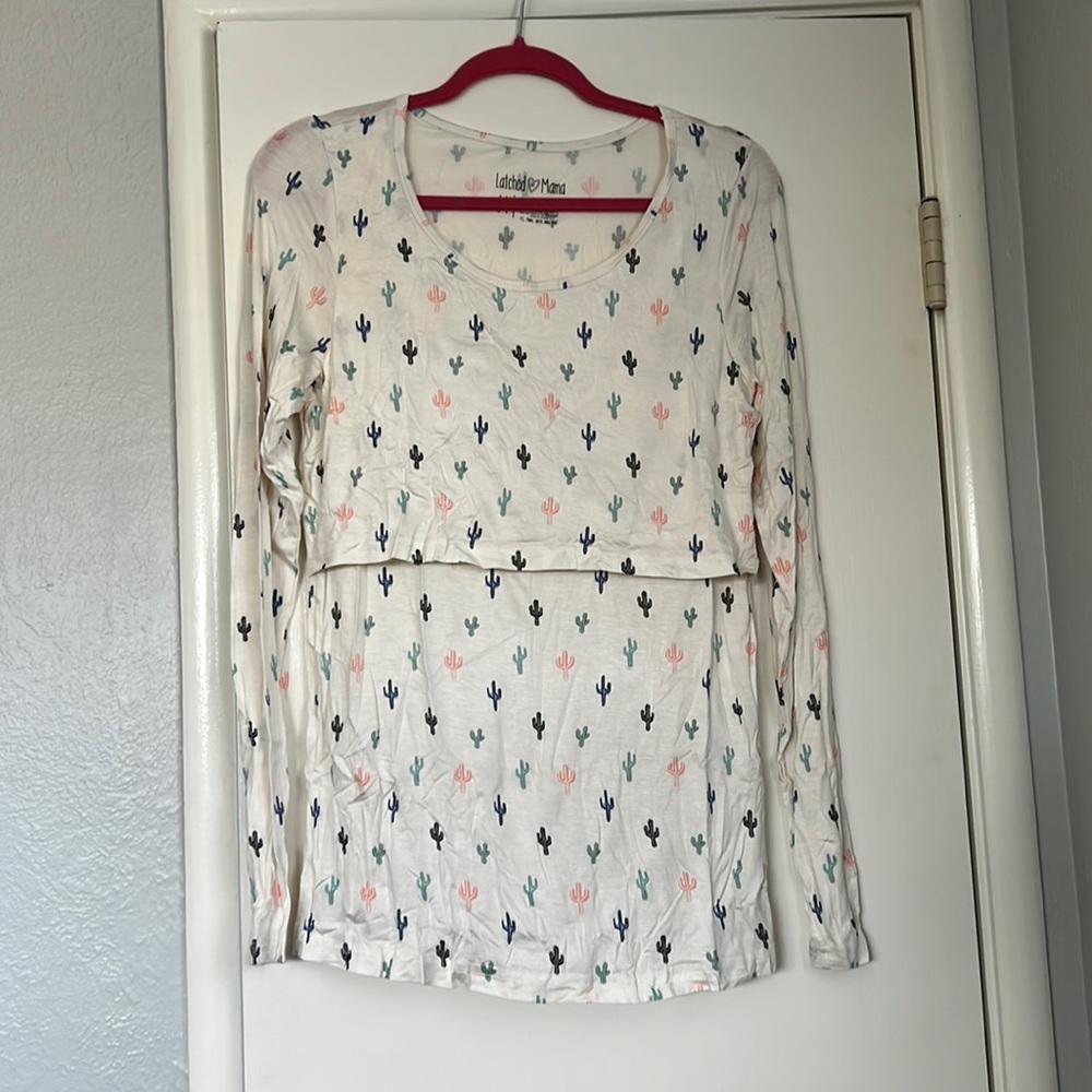 Latched Mama Nursing Long Sleeve Shirt